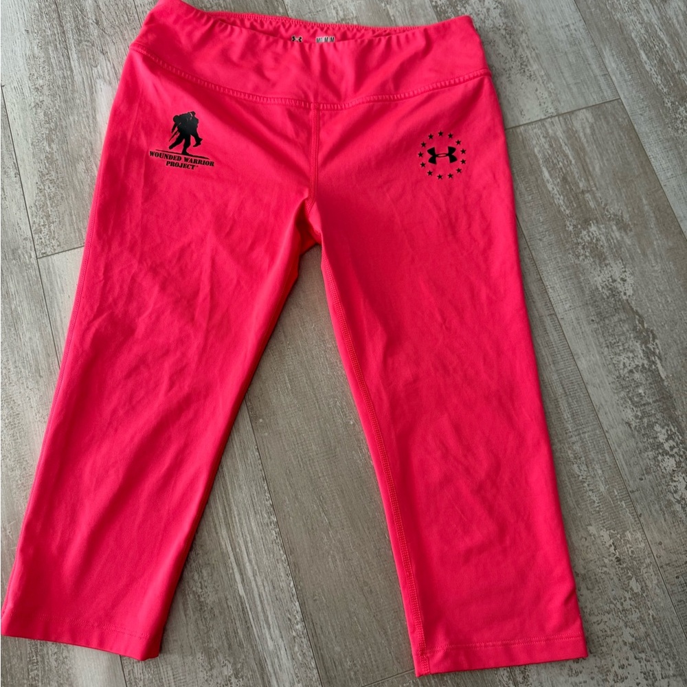 Under Armour Capri Technical Leggings- Heatgear